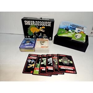 Sheep in Disguise Card Game ALL Cards And Materials